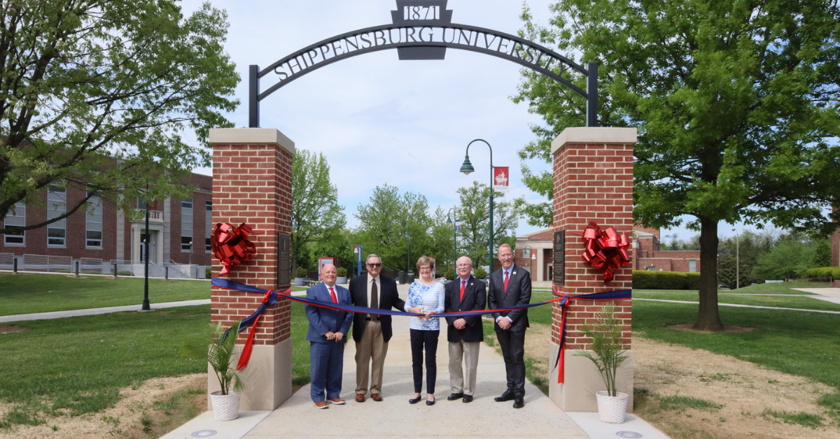 Shippensburg University Archway Honors Transformative Beginnings and Jeffrey W. Coy’s Legacy
