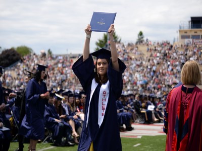 Student-athletes outpace national graduation rate