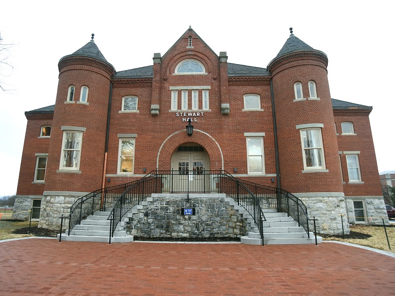Stewart Hall renovated with alumni support