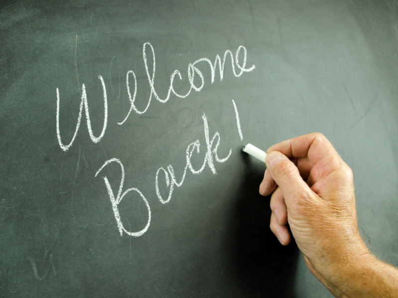 Welcome Back Day Celebration planned