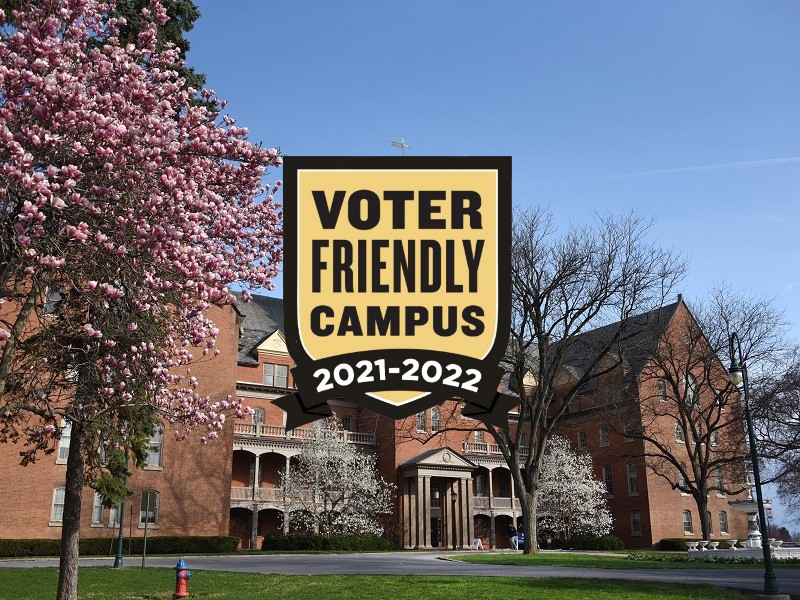 Ship named Voter Friendly Campus, one of 231 nationwide.
