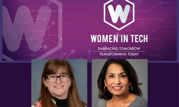 Wellington and Mukherjee honored with Women in Tech awards