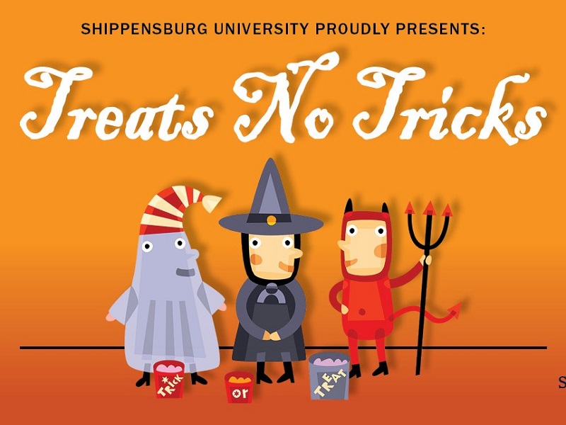 Join the Treats No Tricks fun on October 25