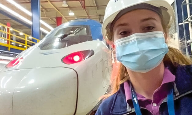 Erika Ebersole is career ready with Amtrak internship