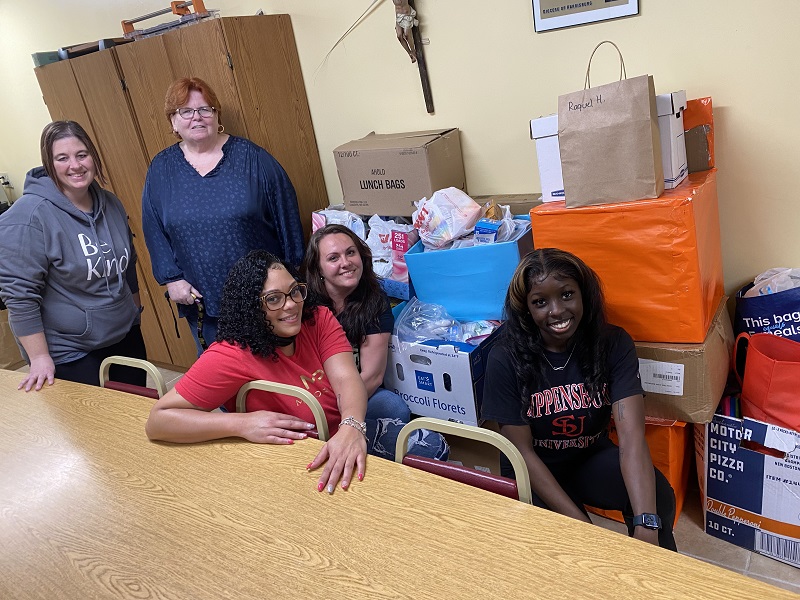 Senior social work majors making a difference in Harrisburg community