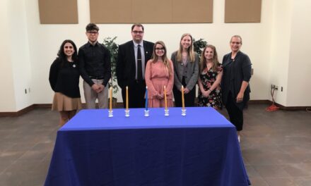 Criminal justice students inducted into honor society