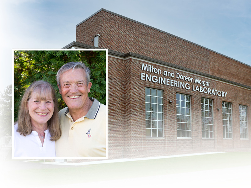 Ship and Shippensburg University Foundation announce naming of Milton and Doreen Morgan School of Engineering and Laboratory