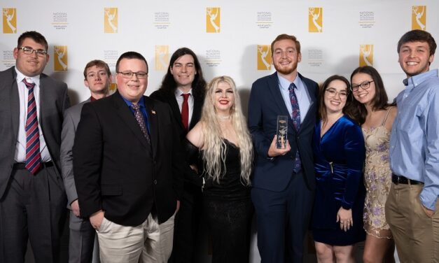 SUTV students win Student Production Award Crystal