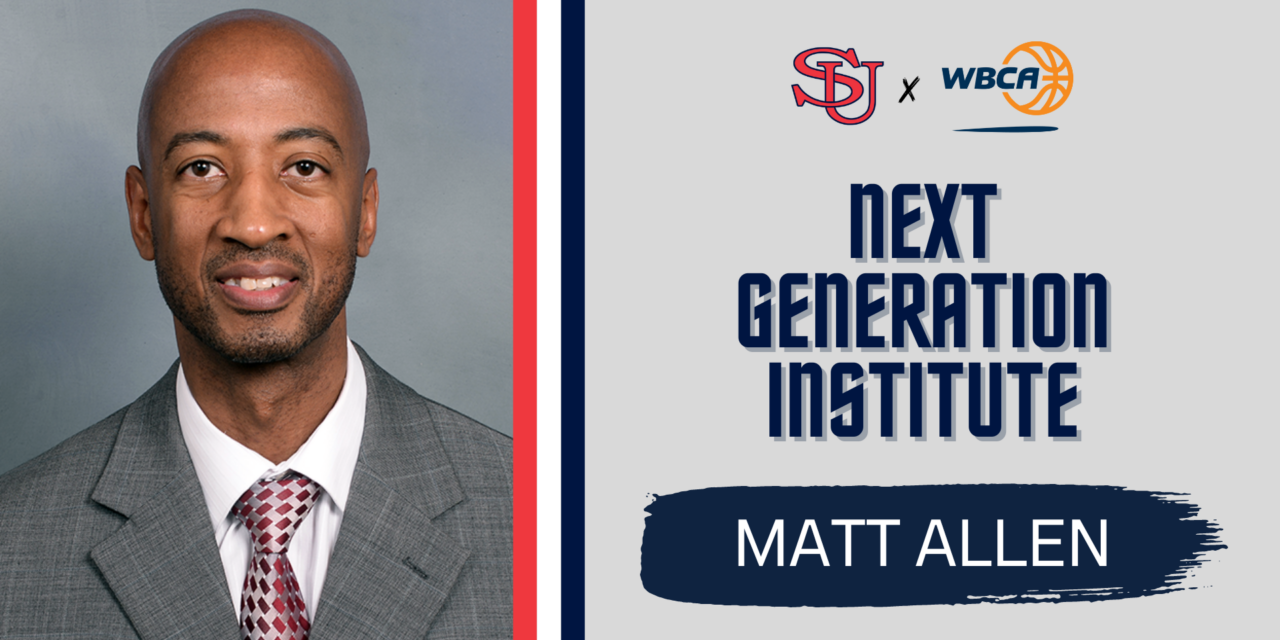 Shippensburg’s Matt Allen selected to participate in WBCA’s Next Generation Institute