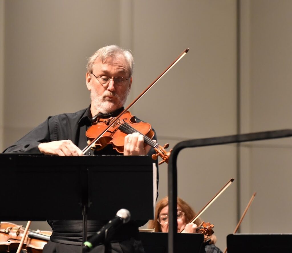 Dr. Mark L. Hartman’s Farewell Performance at Ship U’s Community Orchestra Spring Concert