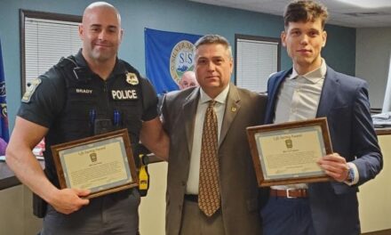 Ship alumni Officers Hajdarevic and Brady save a man’s life