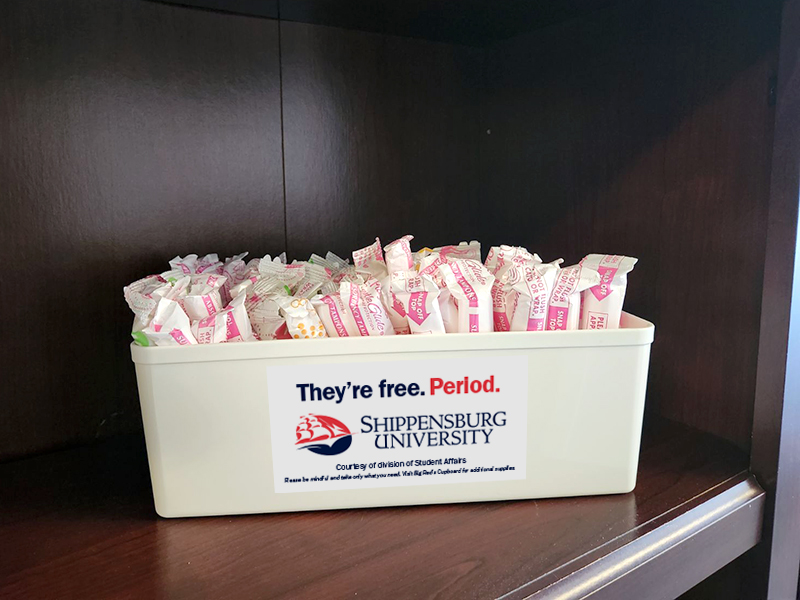 Shippensburg University launches free period products program on campus