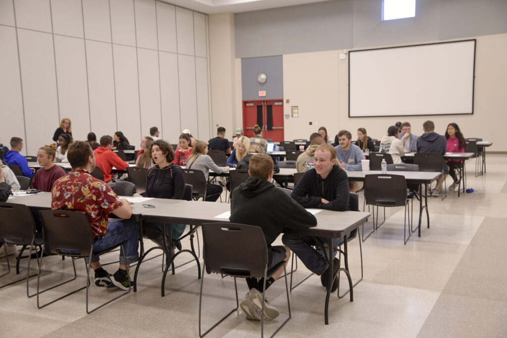 Political speed dating brings Ship students together