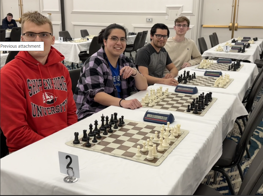 Ship's chess team earns fifth place in championship tournament